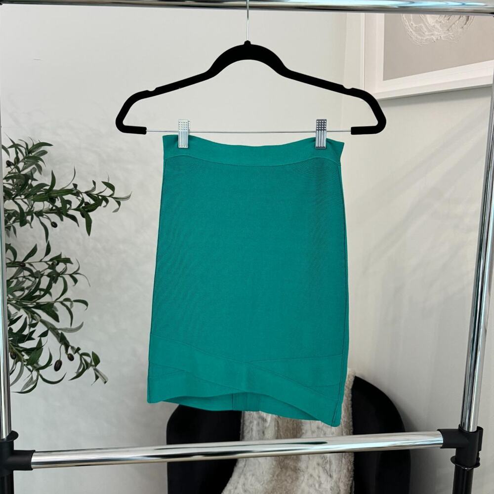 Jade/ Turquoise Green Bebe Skirt